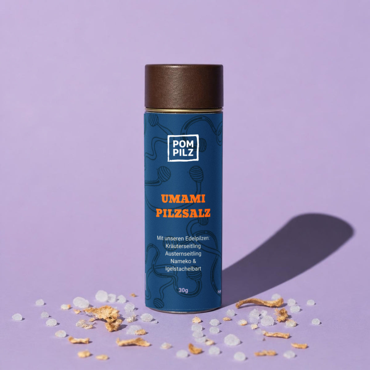 Umami Pilzsalz – mit vier Edelpilzen, 30 g