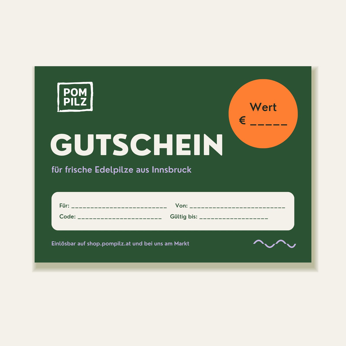 PomPilz Gutscheinkarte