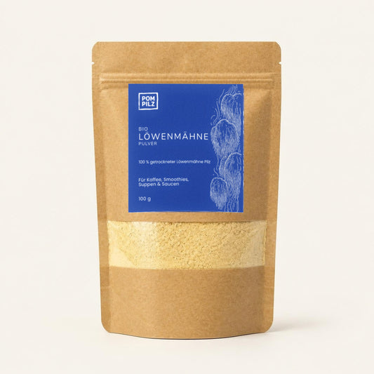 Bio-Lion’s Mane Pulver – Löwenmähne, 100 g