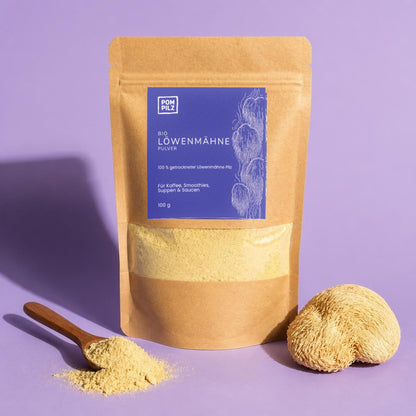 Bio-Lion’s Mane Pulver – Löwenmähne, 100 g