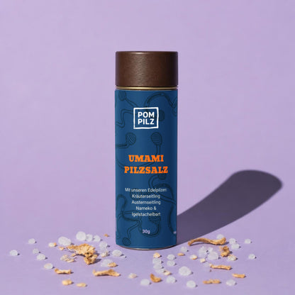 Umami Pilzsalz – mit vier Edelpilzen, 30 g